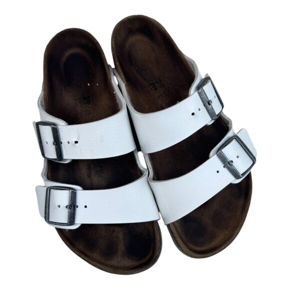 Birkenstock Arizona Soft Footbed in White - Picture 1 of 7